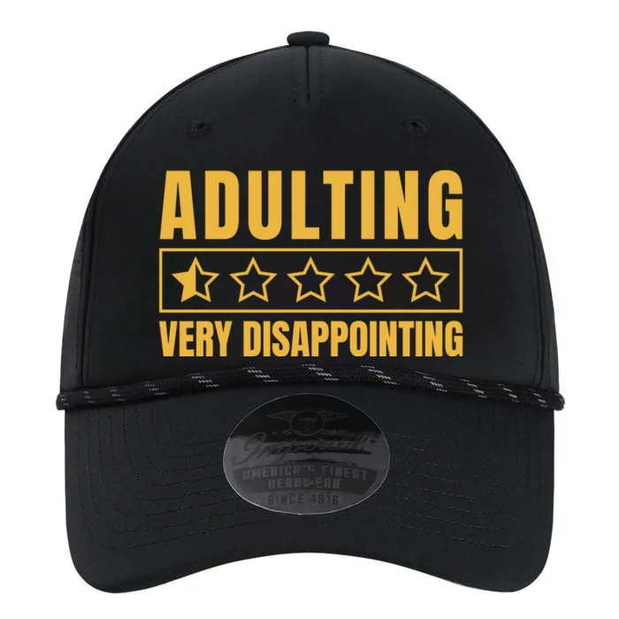 Adulting Very Disappointing Funny Performance The Dyno Cap