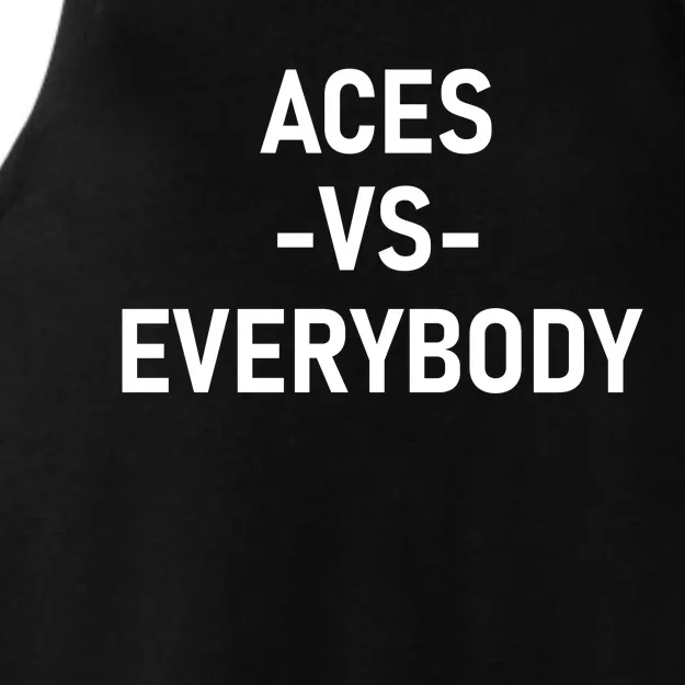 Aces Vs Everybody Ladies Tri-Blend Wicking Tank