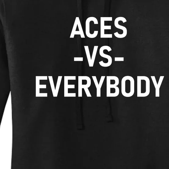 Aces Vs Everybody Women's Pullover Hoodie