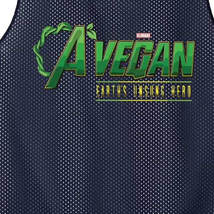 A Vegan Earths Unsung Hero Humane Tee For Men And Women Mesh Reversible Basketball Jersey Tank