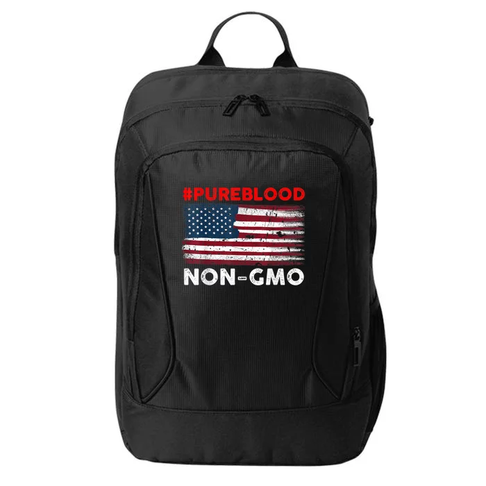 American Vintage Flag Pure Blood Non Gmo City Backpack