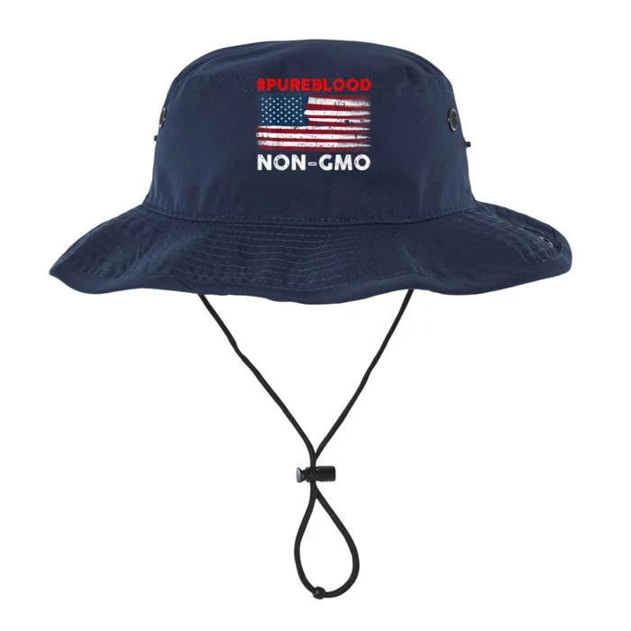 American Vintage Flag Pure Blood Non Gmo Legacy Cool Fit Booney Bucket Hat