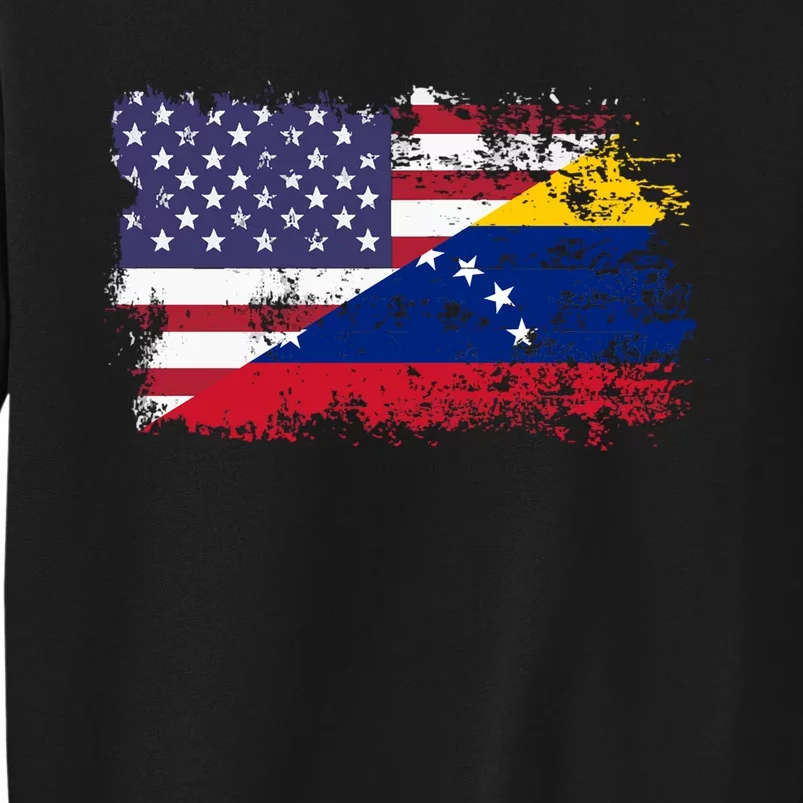 American Venezuela Flag Funny Gift Tall Sweatshirt