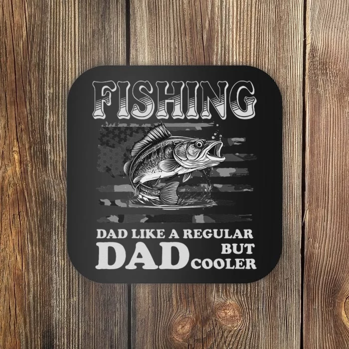 Apparel Vintage Fishing Dad Like A Regular Dad FatherS Day Coaster