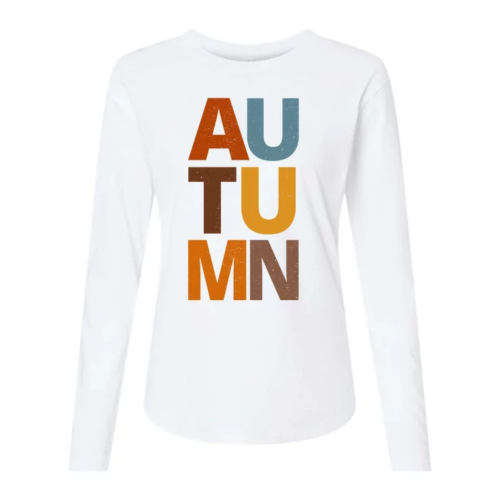 Autumn Vintage Fall Womens Cotton Relaxed Long Sleeve T-Shirt