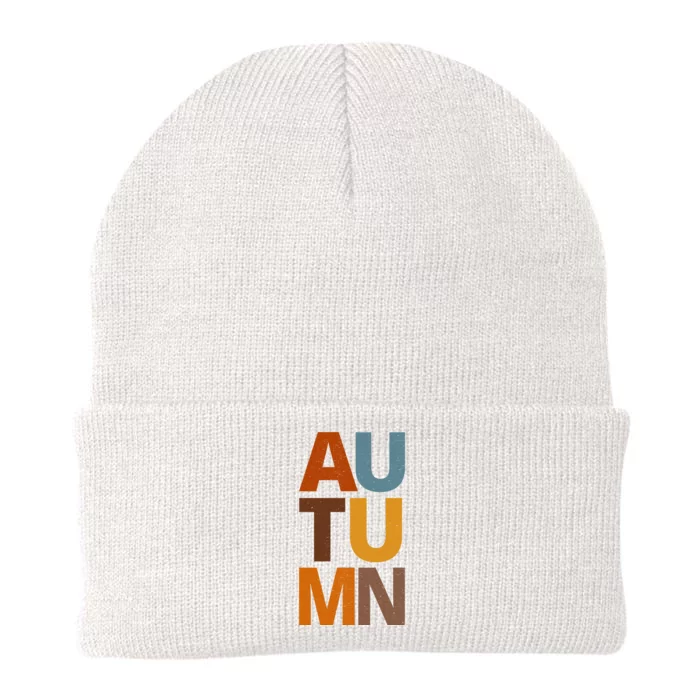 Autumn Vintage Fall Knit Cap Winter Beanie