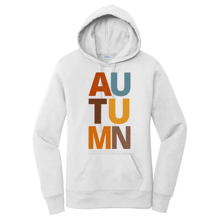 Autumn Vintage Fall Women's Pullover Hoodie