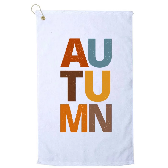 Autumn Vintage Fall Platinum Collection Golf Towel