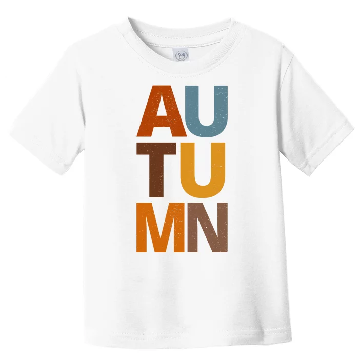 Autumn Vintage Fall Toddler T-Shirt