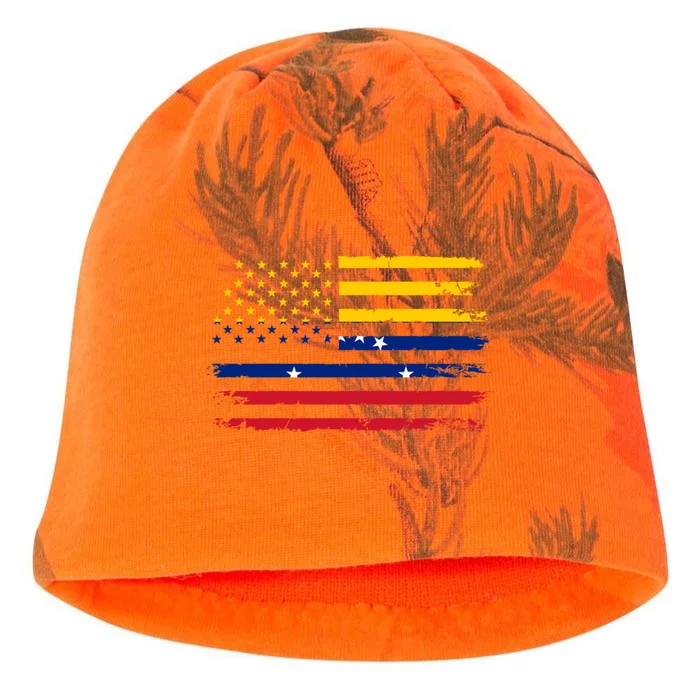 American Venezuela Flag Cute Gift Kati - Camo Knit Beanie