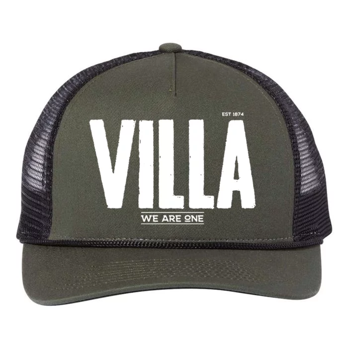 Aston Villa FC Retro Rope Trucker Hat Cap