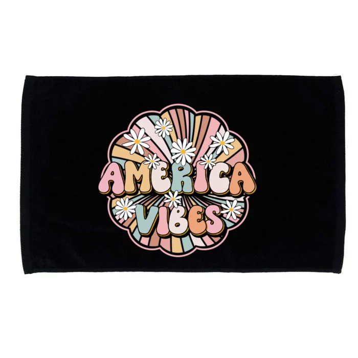 America Vibes Gift Microfiber Hand Towel