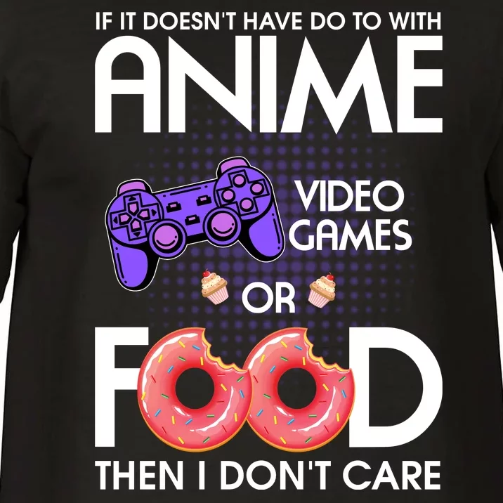 Anime Video Games And Food Lover Comfort Colors T-Shirt