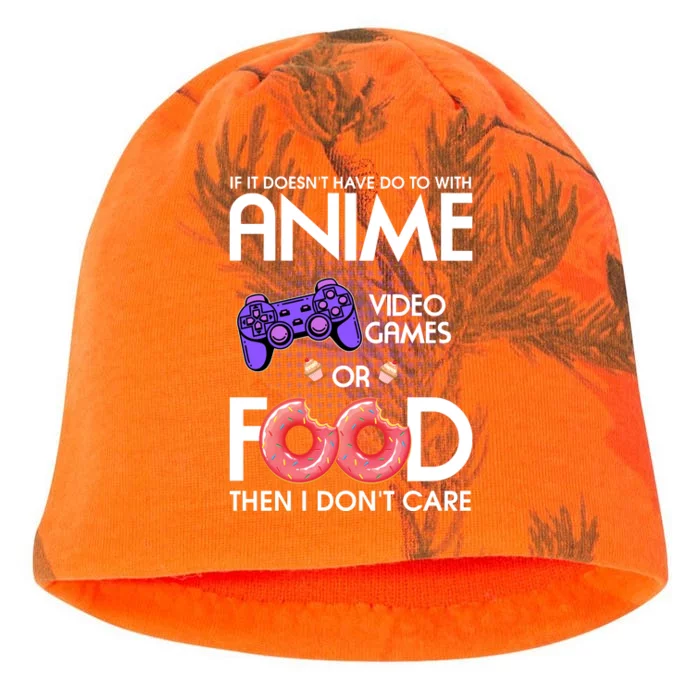 Anime Video Games And Food Lover Kati - Camo Knit Beanie