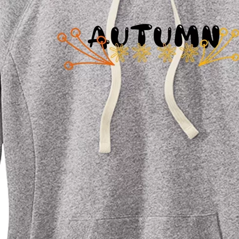 Autumn Vibes Graphic Women's Fleece Hoodie