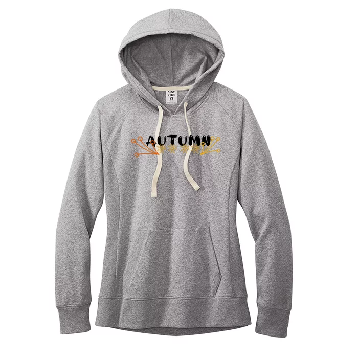 Autumn Vibes Graphic Women's Fleece Hoodie