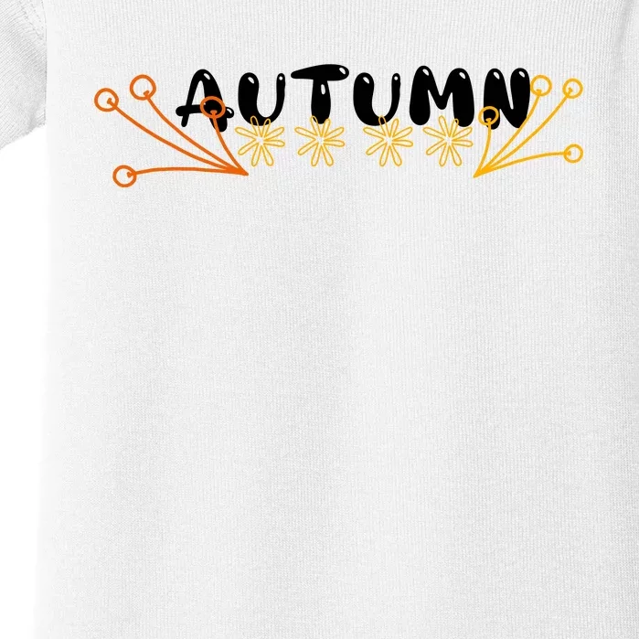 Autumn Vibes Graphic Baby Bodysuit