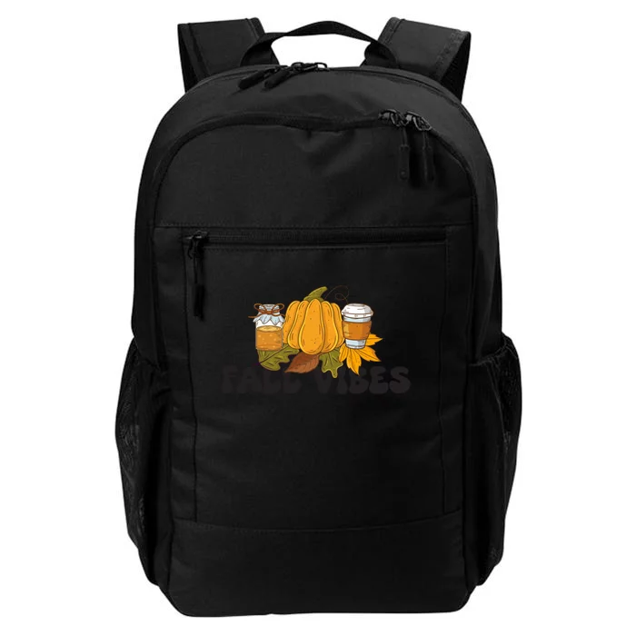 Autumn Vibes Graphic Daily Commute Backpack