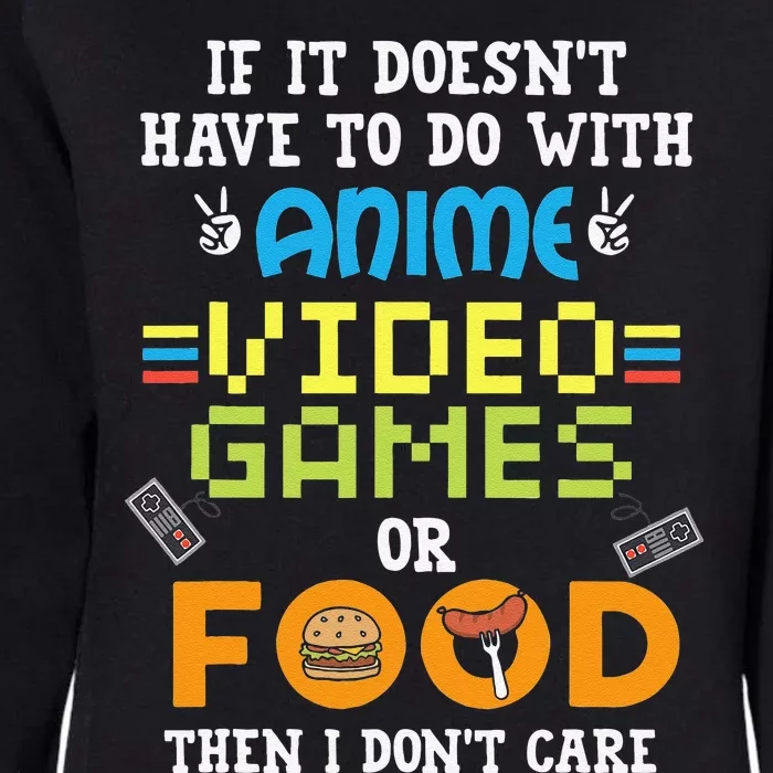 Anime Video Games Funny Food Womens California Wash Sweatshirt