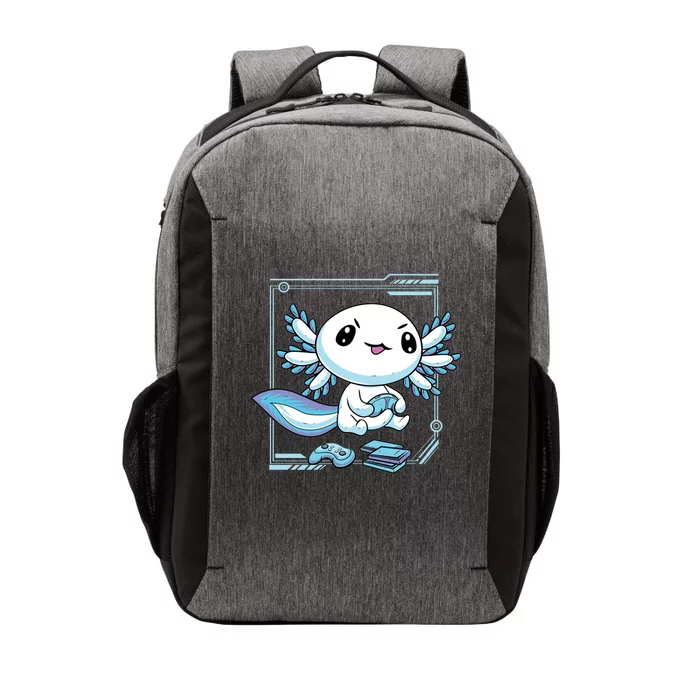 Axolotl Video Games Gamer Vector Backpack