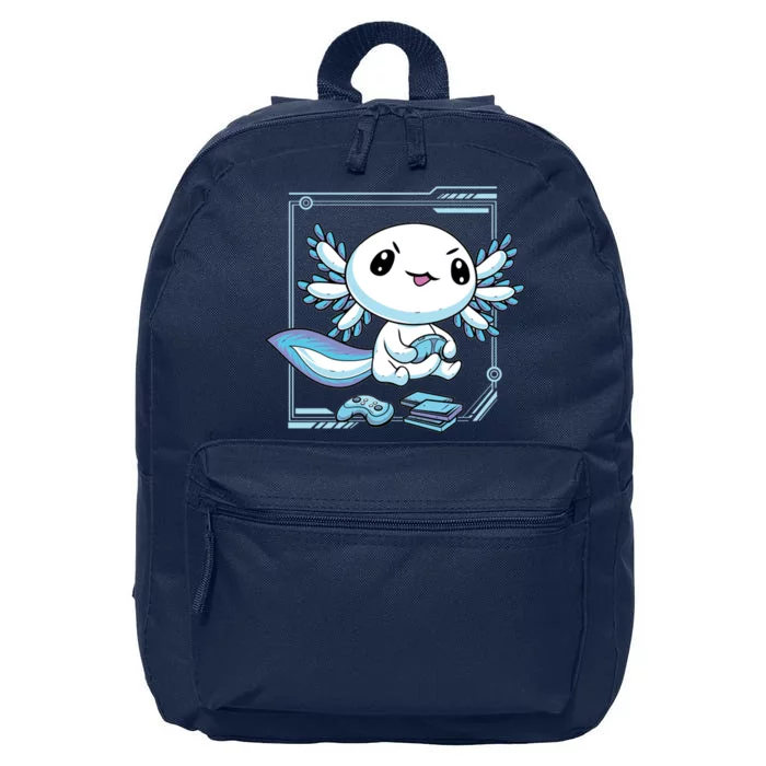 Axolotl Video Games Gamer 16 in Basic Backpack