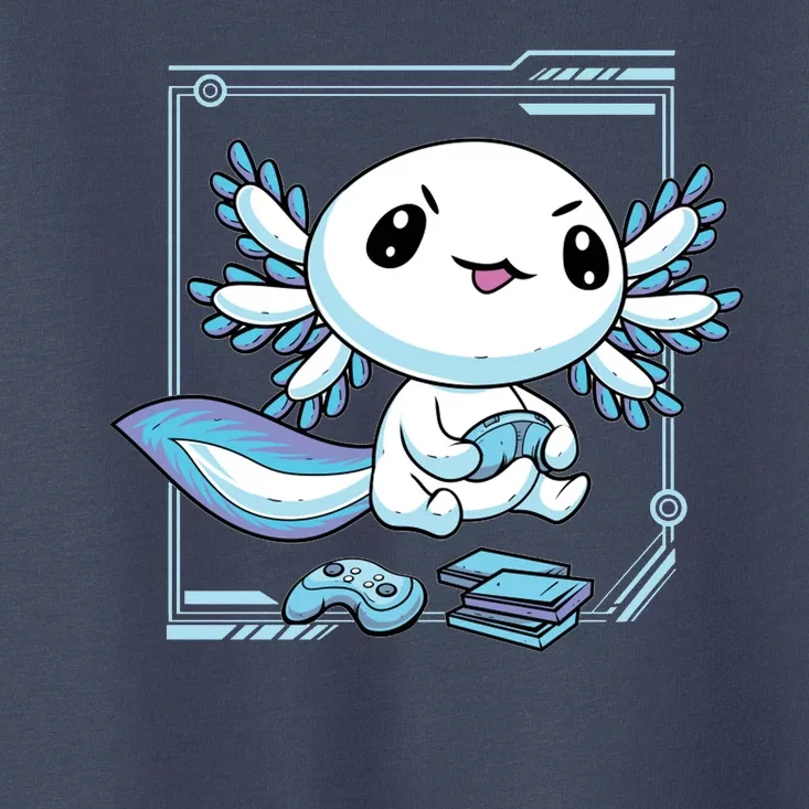 Axolotl Video Games Gamer Toddler T-Shirt