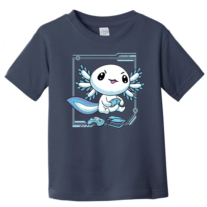 Axolotl Video Games Gamer Toddler T-Shirt