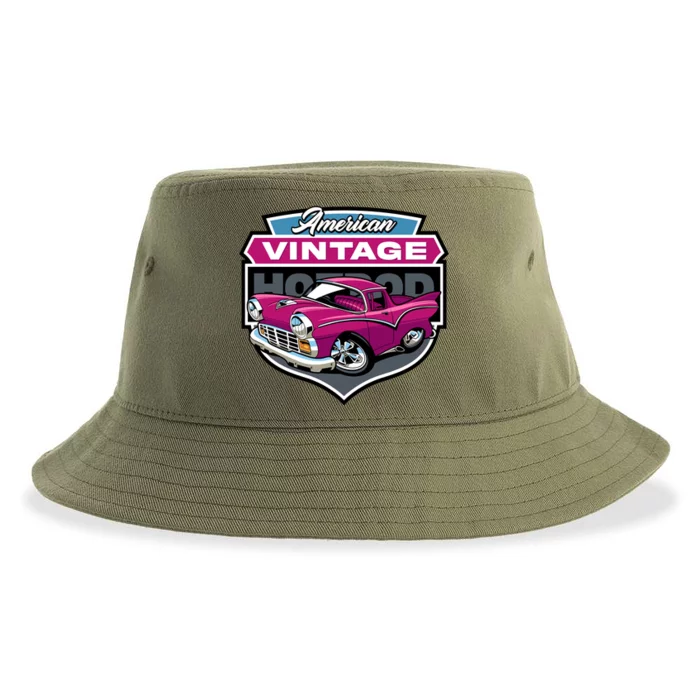 American Vintage Hotrod Sustainable Bucket Hat