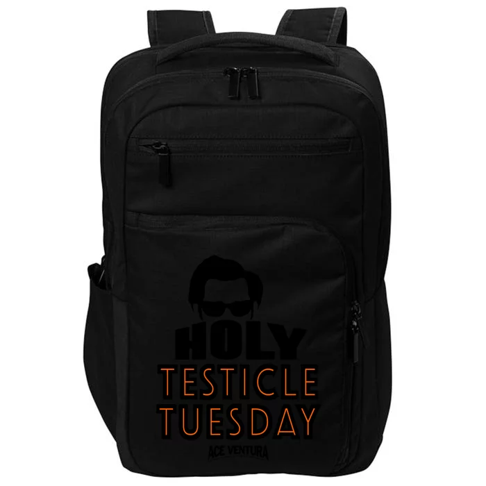 Ace Ventura Holy Testicle Tuesday Gift Impact Tech Backpack