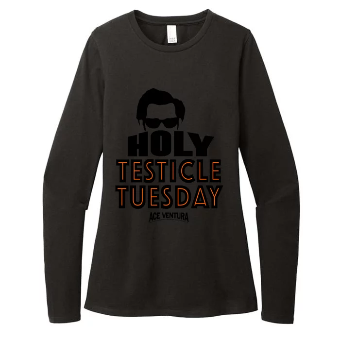 Ace Ventura Holy Testicle Tuesday Gift Womens CVC Long Sleeve Shirt