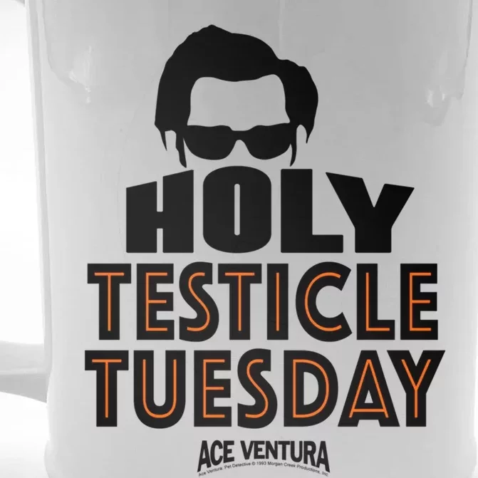 Ace Ventura Holy Testicle Tuesday Gift Front & Back Beer Stein