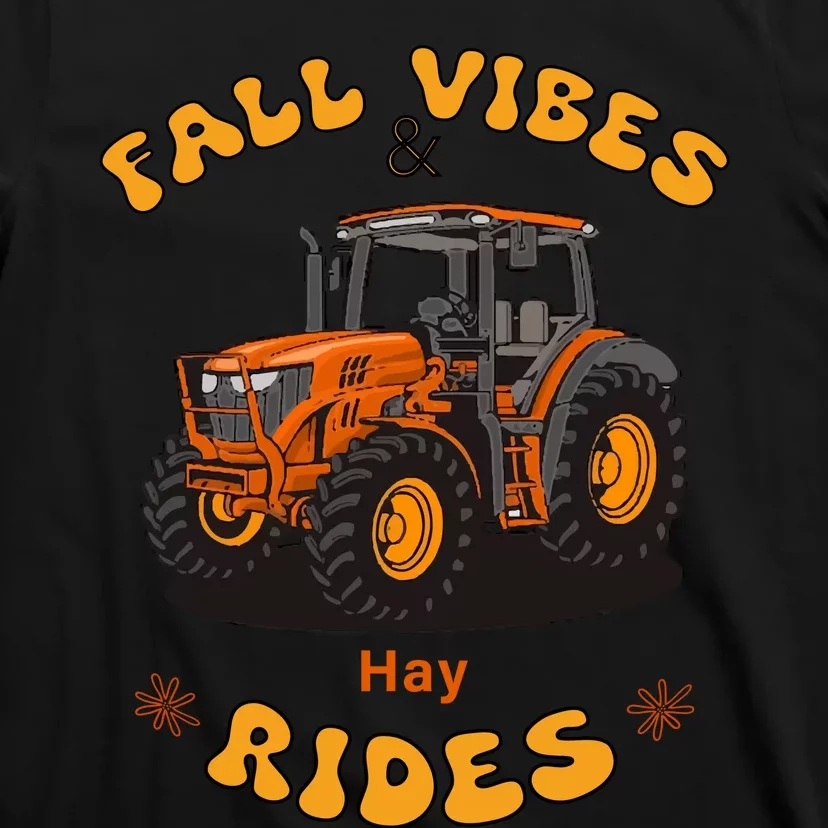 Autumn Vibes & Hay Rides Graphic T-Shirt