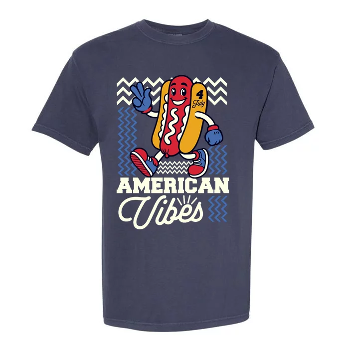 American Vibes Hot Dog Garment-Dyed Heavyweight T-Shirt