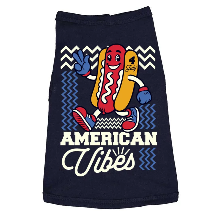 American Vibes Hot Dog Doggie Tank