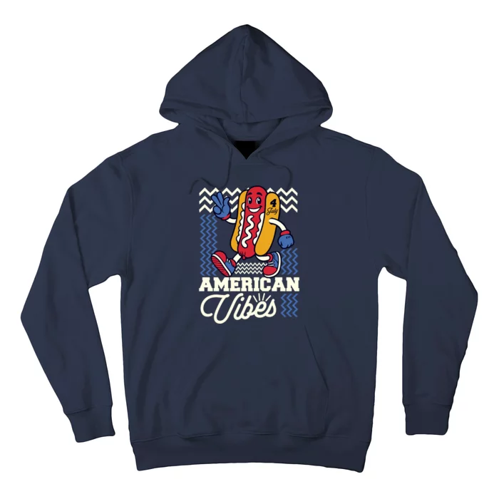 American Vibes Hot Dog Hoodie