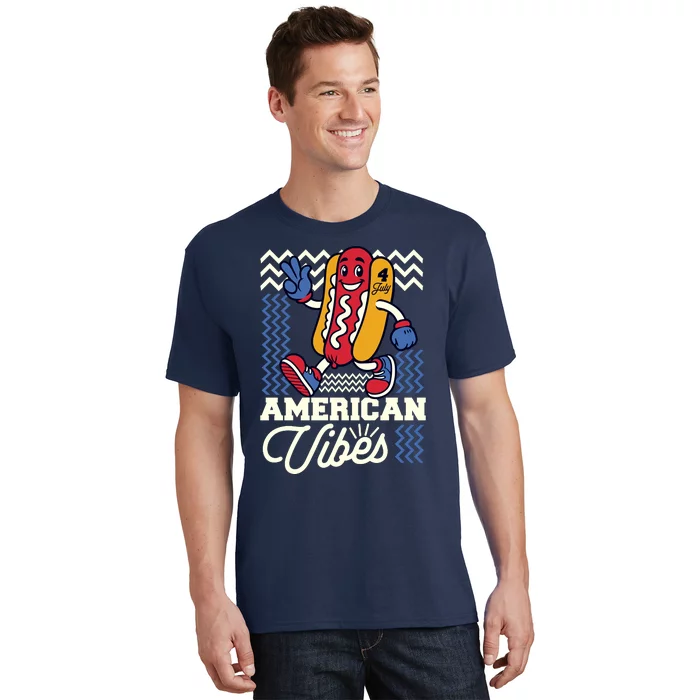 American Vibes Hot Dog T-Shirt