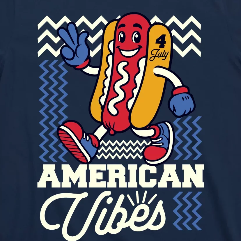 American Vibes Hot Dog T-Shirt