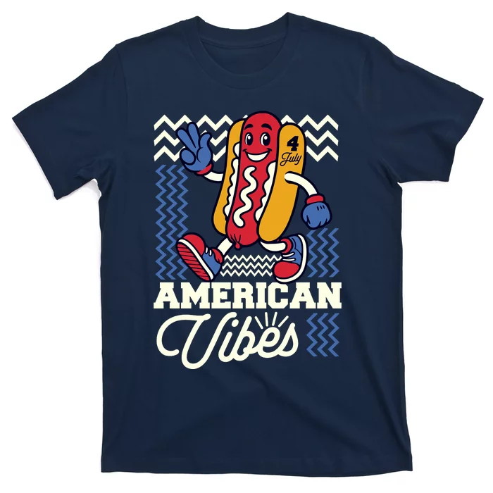 American Vibes Hot Dog T-Shirt