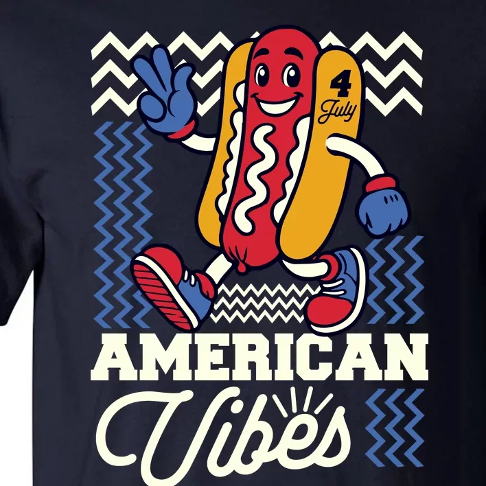 American Vibes Hot Dog Tall T-Shirt