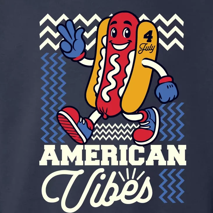 American Vibes Hot Dog Toddler Hoodie