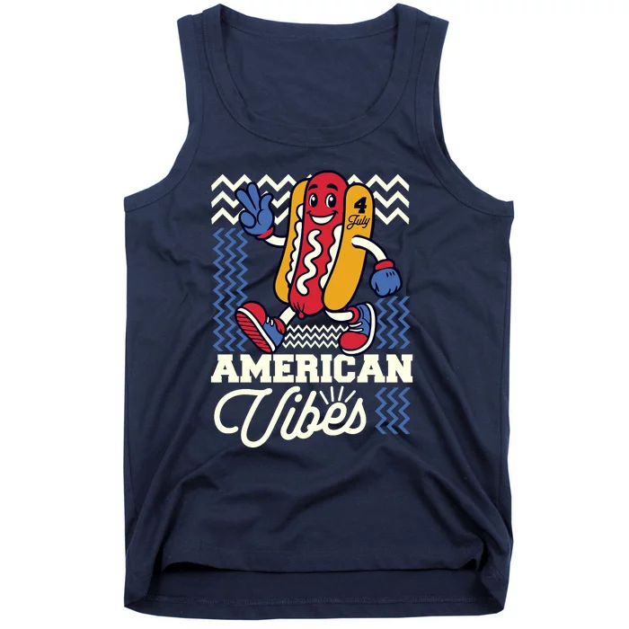 American Vibes Hot Dog Tank Top