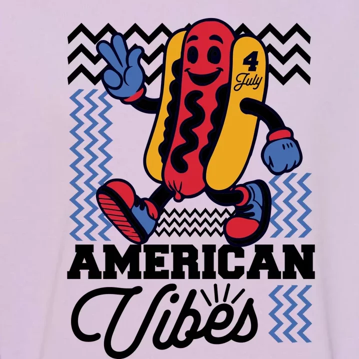 American Vibes Hot Dog Garment-Dyed Sweatshirt