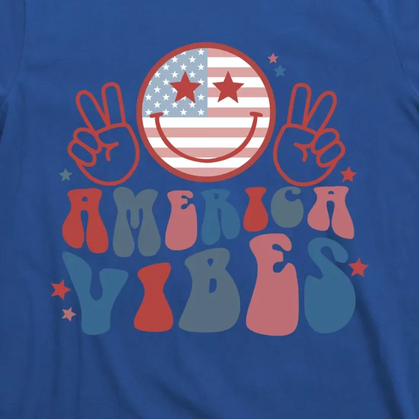 America Vibes July 4 Gift T-Shirt