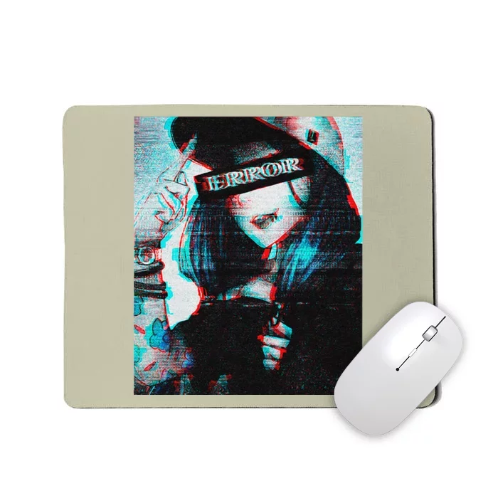 Aesthetic Vaporwave Japanese Futurism Anime Retro Hentai Mousepad