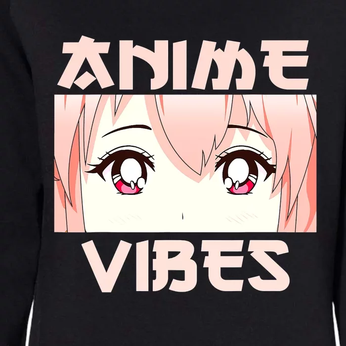 Anime Vibes Kawaii Japanese Otaku Teens Girls Womens California Wash Sweatshirt