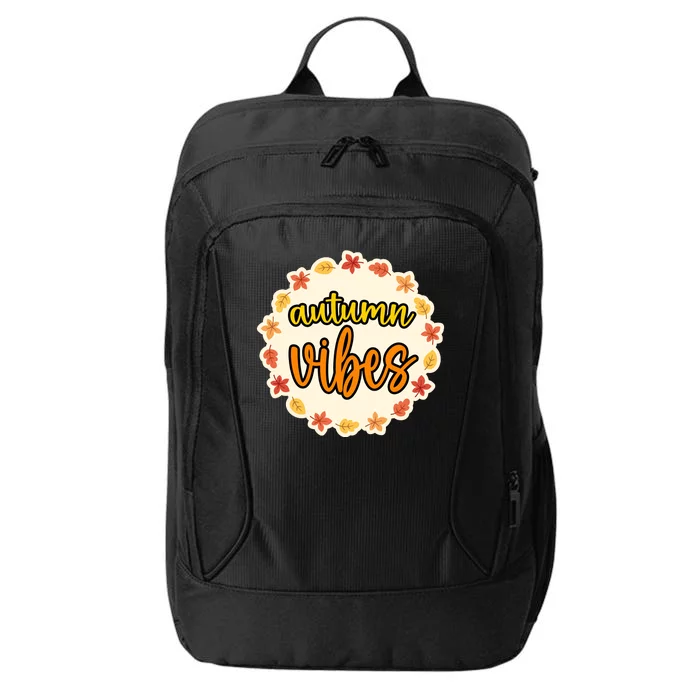 Autumn Vibes Leaf Season City Backpack