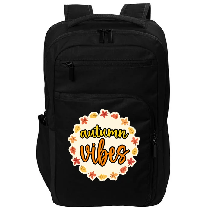 Autumn Vibes Leaf Season Impact Tech Backpack