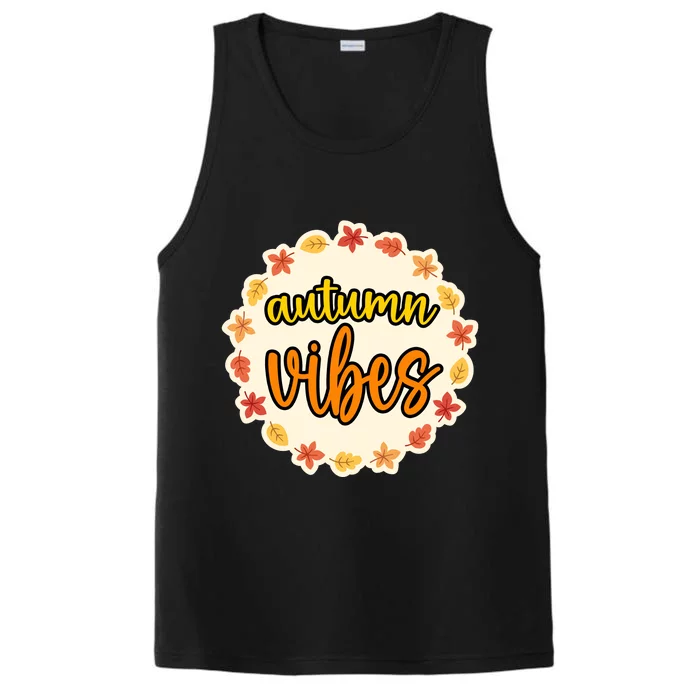 Autumn Vibes Leaf Season Performance Tank