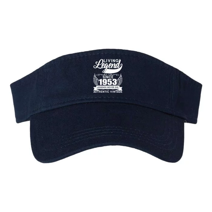 Authentic Vintage Living Legend Since 1953 Legends Never Die 70th Birthday Valucap Bio-Washed Visor