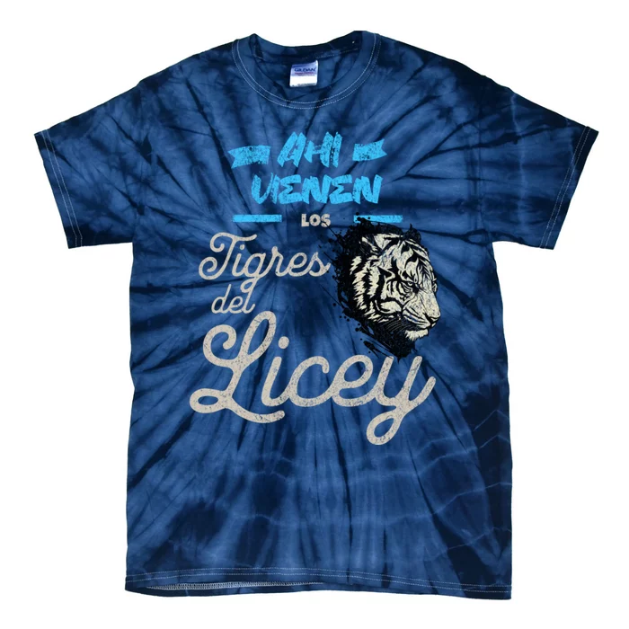 Ahi Vienen Licey Campeon Liceista Tigre Baseball Tie-Dye T-Shirt